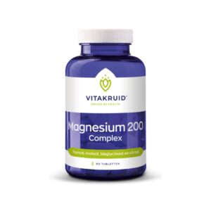 Magnesium 200 Complex - Vitakruid - 90 tabletten